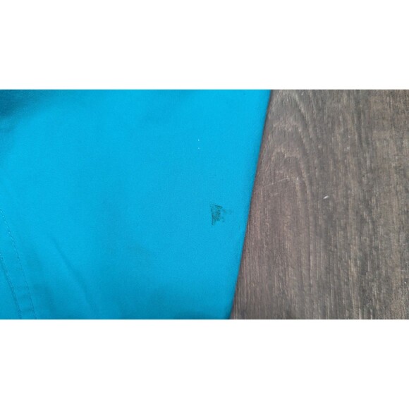 Eddie Bauer Gore-Tex Jacket Turquoise Full Zip Hooded Vented Women’s Medium (602 - Picture 5 of 5